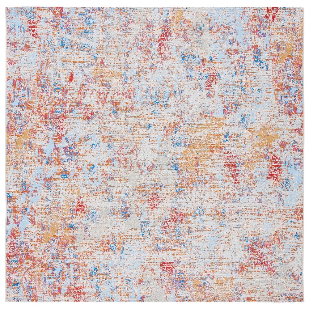 SAFAVIEH Summer Rosetraut Boho Indoor/ Outdoor Waterproof Patio Backyard Rug