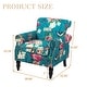 preview thumbnail 52 of 61, Mid-Century Modern Accent Chairs with Nailhead Trim