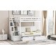 preview thumbnail 5 of 7, Twin over Full Bunk Bed with Drawers, Staircase, and Convertible Daybed Option