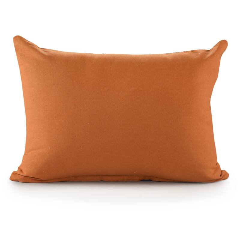 Sevita Dainty and Delicate Embroidered Border Throw Pillow