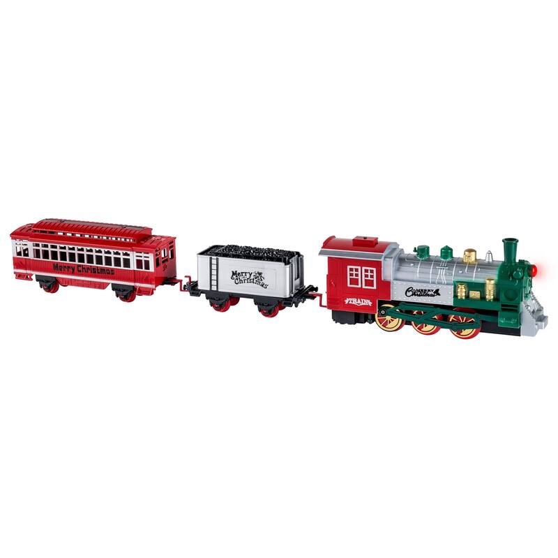 Animated Train Around The Tree