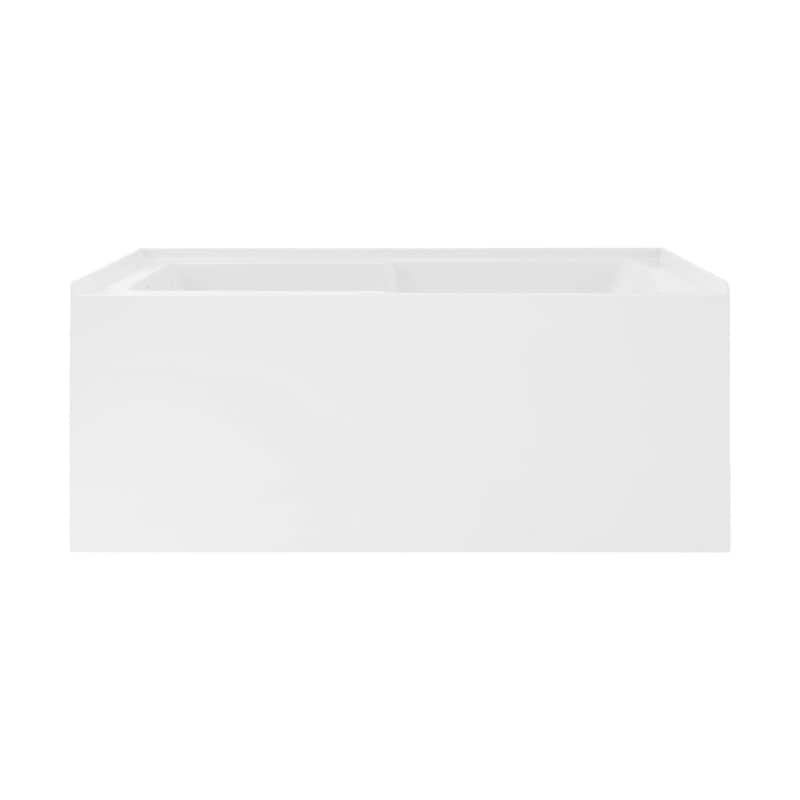 Swiss Madison SM-AB596 Voltaire 48" Three Wall Alcove Acrylic Soaking - White