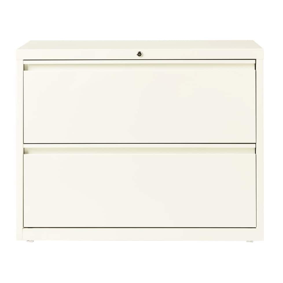 8000 Series 36" Wide 2-Drawer Lateral File Cabinet, Charcoal