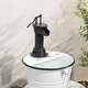preview thumbnail 3 of 13, Glitzhome 32-inch Farmhouse Rustic Two Tier Metal Enamel Fountain