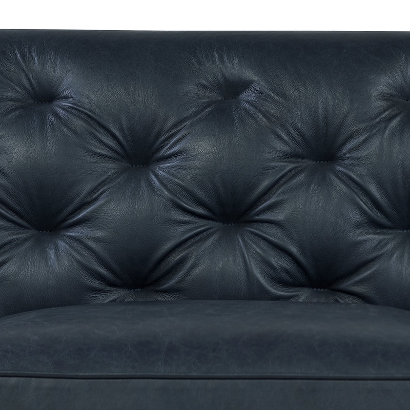 Poly & Bark Essex 89" Sofa - Full Grain Genuine Italian Leather