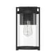 preview thumbnail 3 of 6, Hunter Astwood Outdoor WeatherMax Black Wall Light - Transitional, Modern - Front Porch, Patio, Garage - Corrosion Resistant!