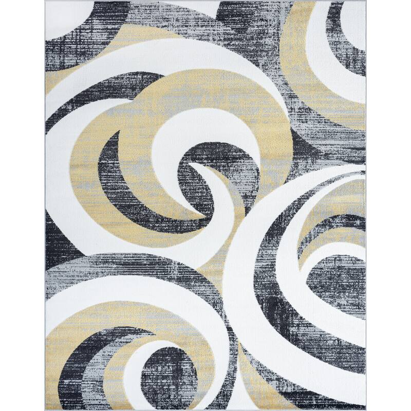 Wyman Modern & Contemporary Abstract Indoor Area Rug