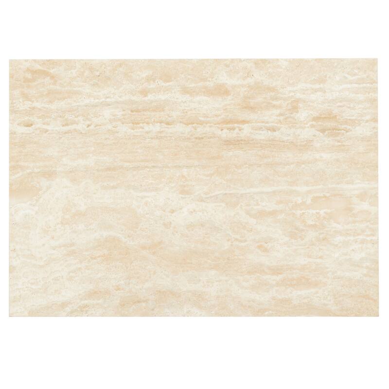 SAFAVIEH Couture Alaura Travertine Top Nightstand