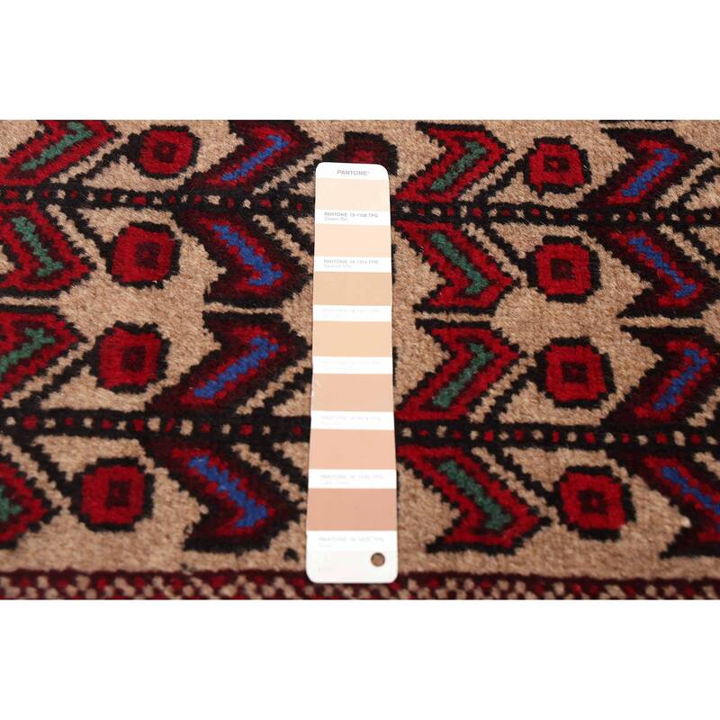 ECARPETGALLERY Hand-knotted Teimani Tan Wool Rug - 3'2 x 5'9