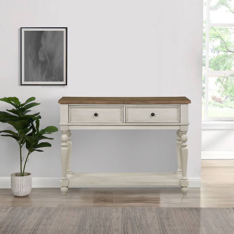 Katherine 52 Inch Console Sideboard Buffet, White