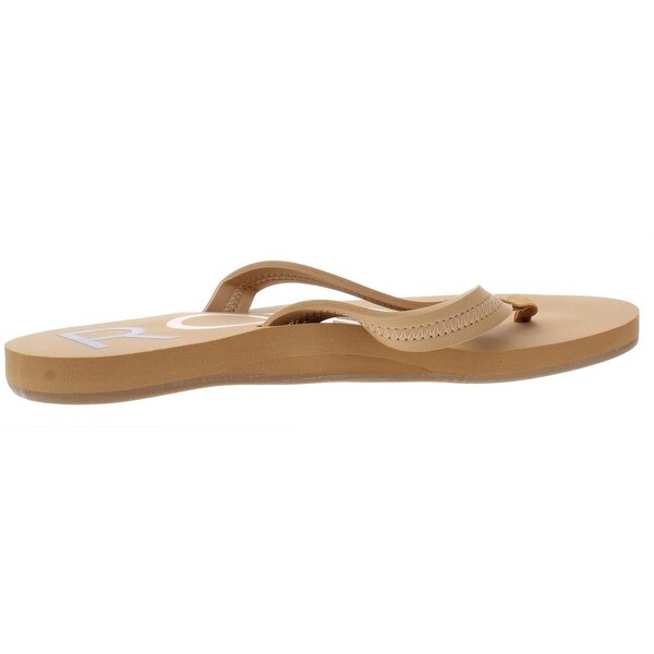 roxy fabric flip flops