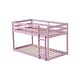 preview thumbnail 78 of 95, Low Loft Bed with Ladder, Solid Rubber Wooden Bed Frame for Multi Children, Floor Bed - Available with or without Slats