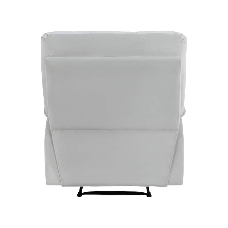 Adna Velvet Manual Reclining Chair