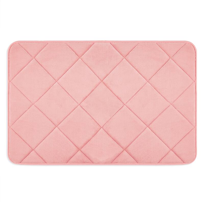 Home Dynamix Capri Haven Machine Washable Memory Foam Bath Mat