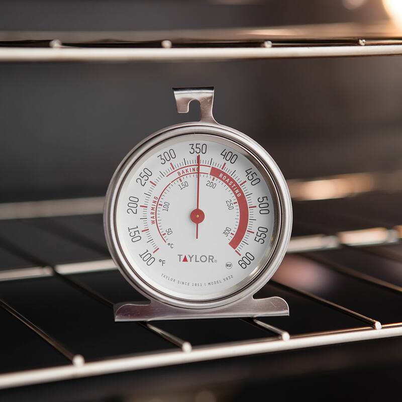 Taylor Large Dial Kitchen Cooking Thermometer, Stainless Steel