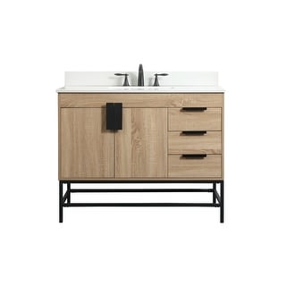 Elegant Lighting VF48842-BS Eugene 42" Free Standing Single Basin