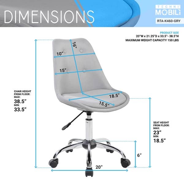 Pneumatic seat height adjustment clearance