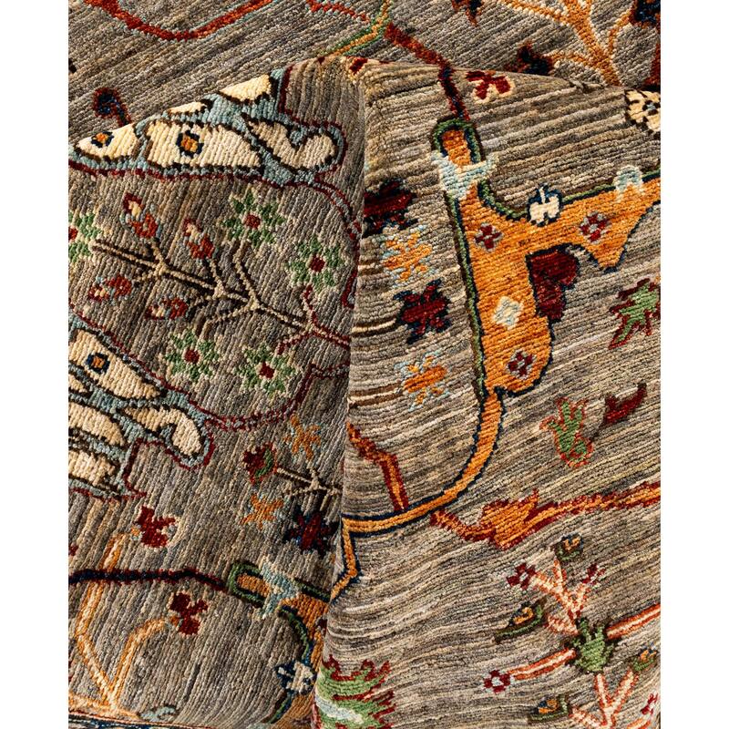 Serapi One-of-a-Kind Hand-Knotted Area Rug - Brown - 8' 3" x 9' 9"