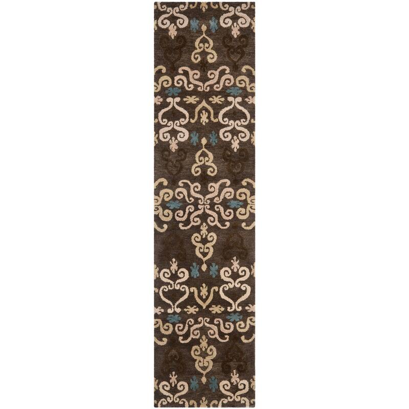 SAFAVIEH Handmade Wyndham Delinda Modern Wool Rug