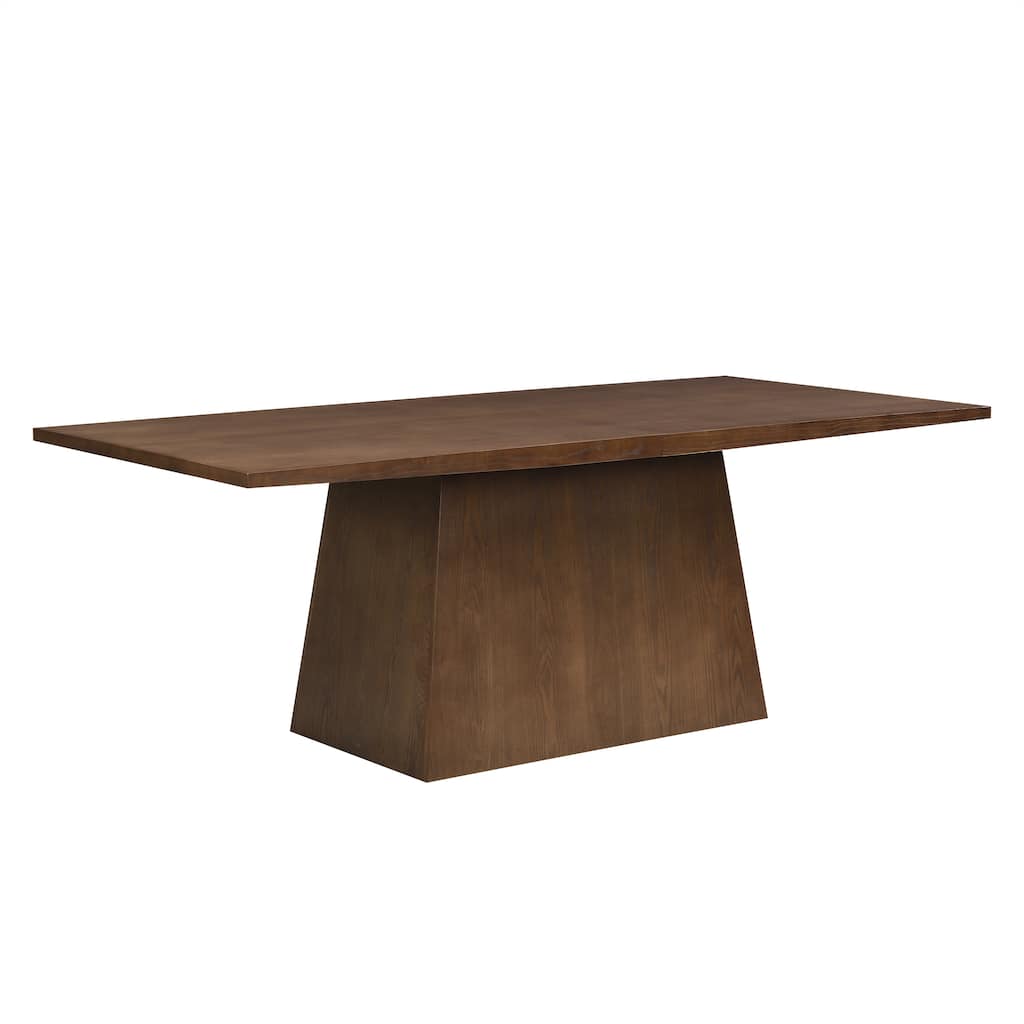 Christopher Knight Home - Lowell Modern Wooden Pedestal Dining Table