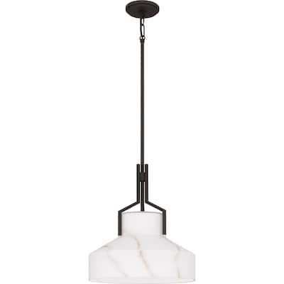 Brecken 2-Light Old Bronze Pendant Light