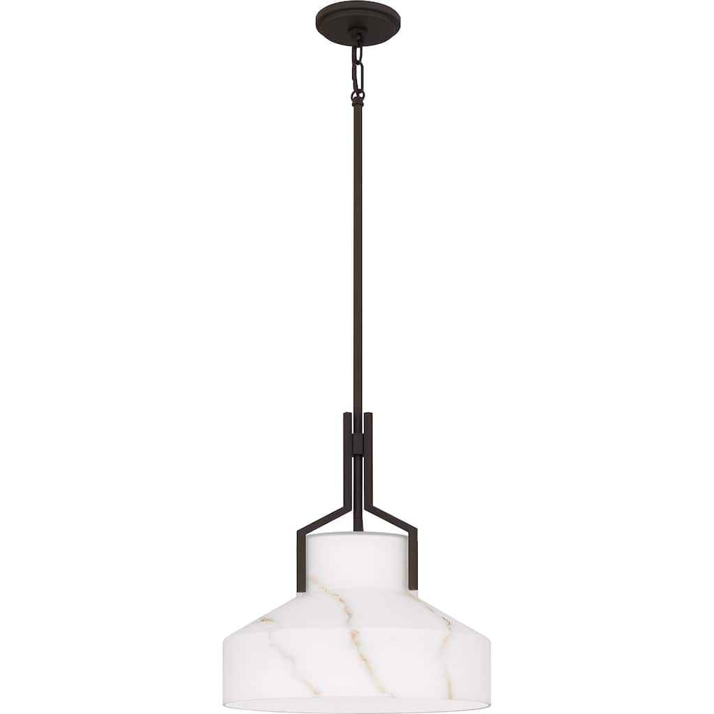 Brecken 2-Light Old Bronze Pendant Light