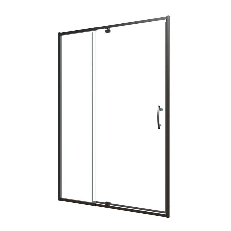 Modland 42''/48''/54''/60''W x 71''H Frameless Pivot Swing Shower Door Enclosure with 1/4" SGCC Tempered Glass Door