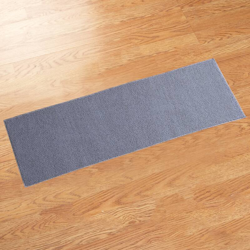 Berber Slip-Resistant Rubber Backing Utility Floor Rug