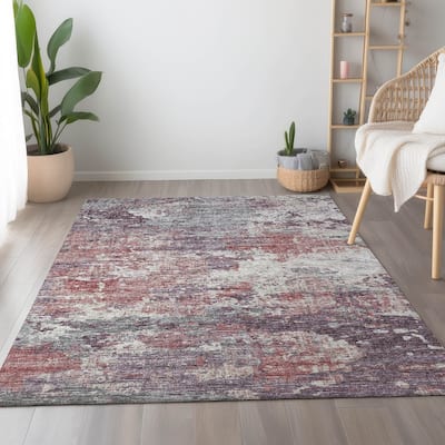 Premium Washable Super Soft Abstract Modern Mayfield Rug