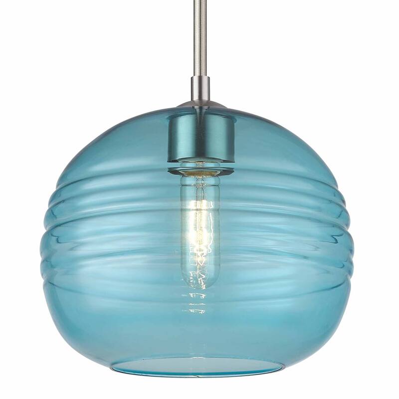 Z-Lite Harmony 10" Wide Mini Pendant - Brushed Nickel