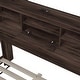 preview thumbnail 16 of 17, Queen Platform Bed in Light Gray with USB and Storage
