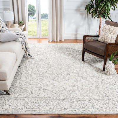 SAFAVIEH Handmade Trace Kreszenz Oriental Wool Rug
