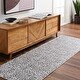 preview thumbnail 22 of 23, Brina Glam Animal Print Area Rug Black/Slate - 2' 7" x 7' 7" - Runner