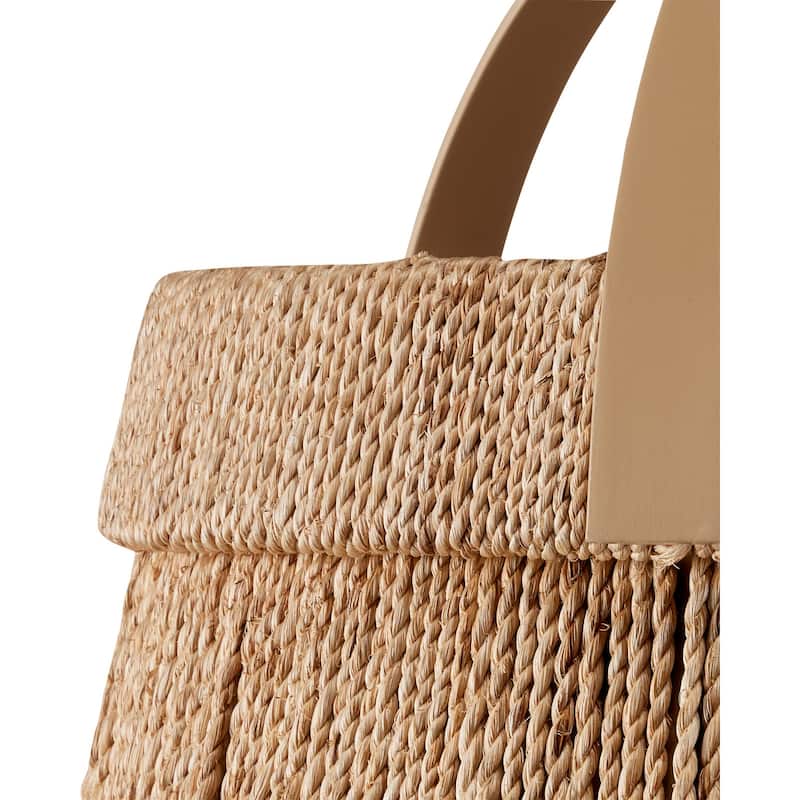 Currey & Company Parnell Natural Pendant - 37.5"h x 27.75"dia