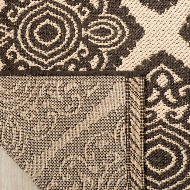 SAFAVIEH Linden Sharron Indoor/ Outdoor Waterproof Patio Backyard Rug