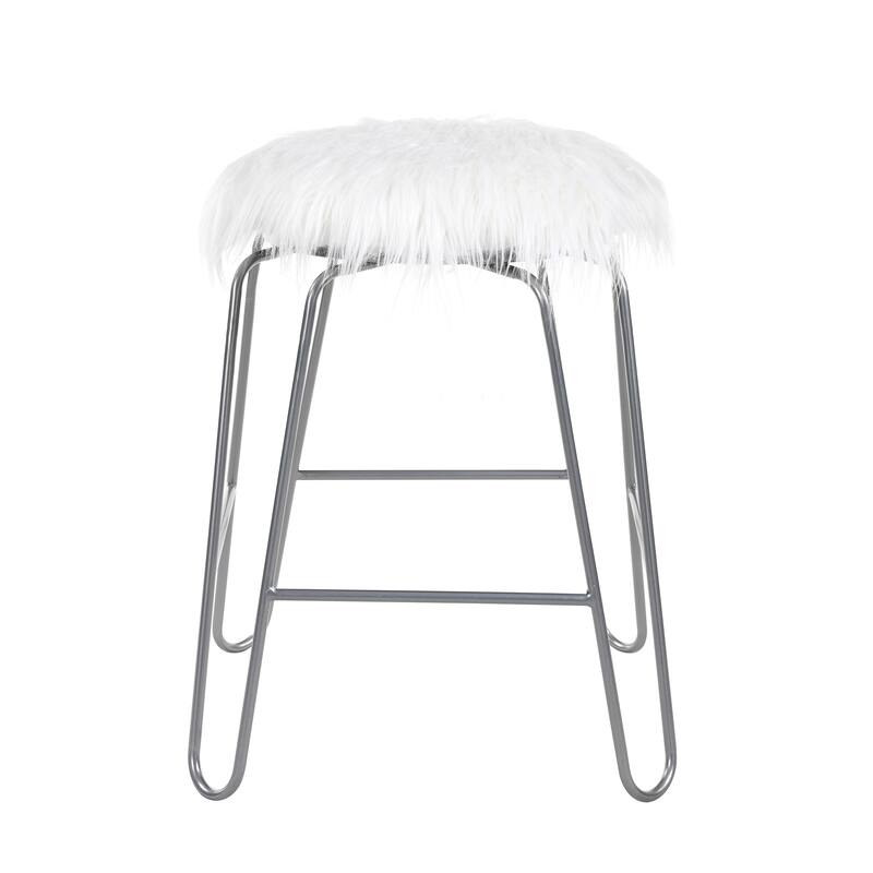 Carolina Living Morrissey 18" Vanity Stool - 18-inch