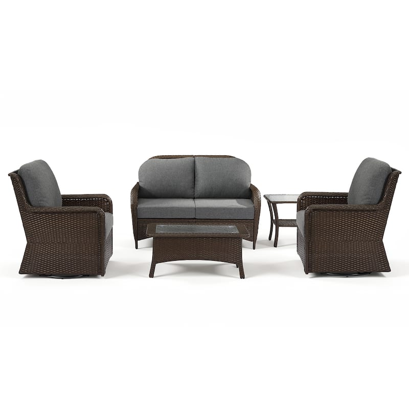 Patio Conversation Sets With Cushions