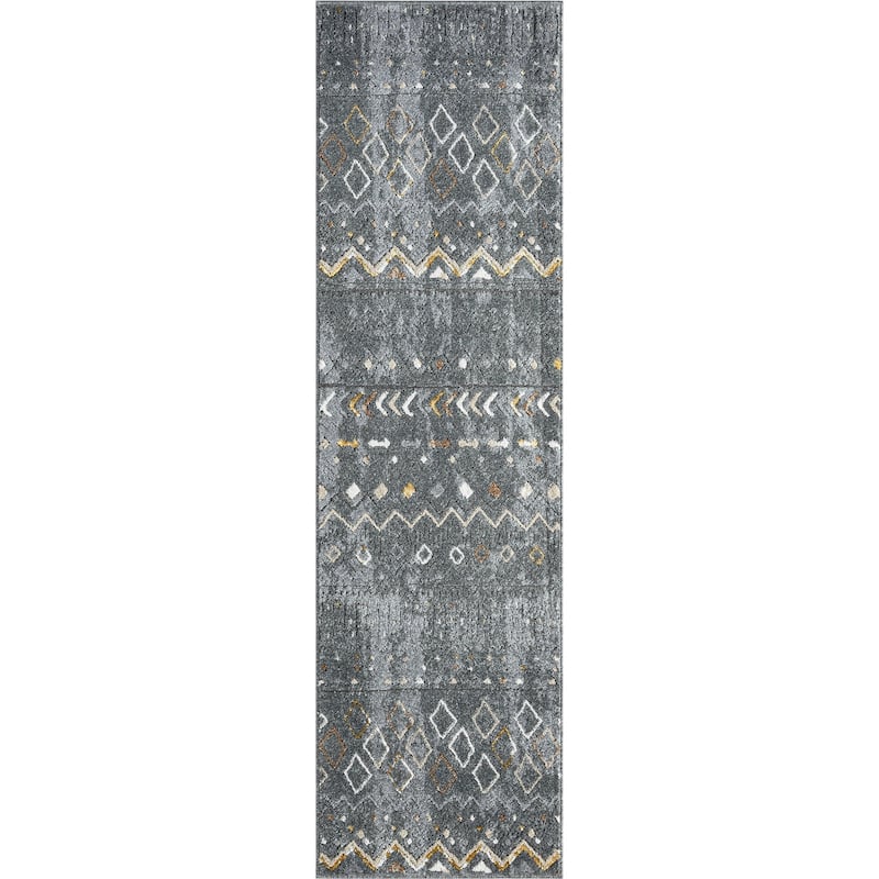 Daytona Modern & Contemporary Diamond Indoor Area Rug