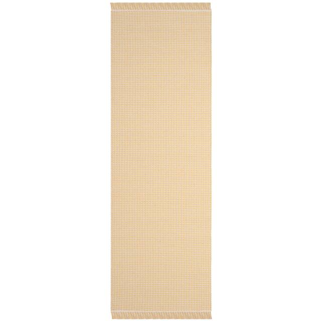 SAFAVIEH Handmade Montauk Rukhsana Flatweave Cotton Fringe Rug