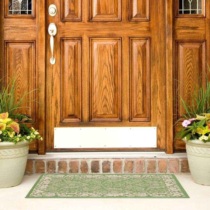SAFAVIEH, Courtyard Foelke Indoor/ Outdoor Patio Backyard Rug