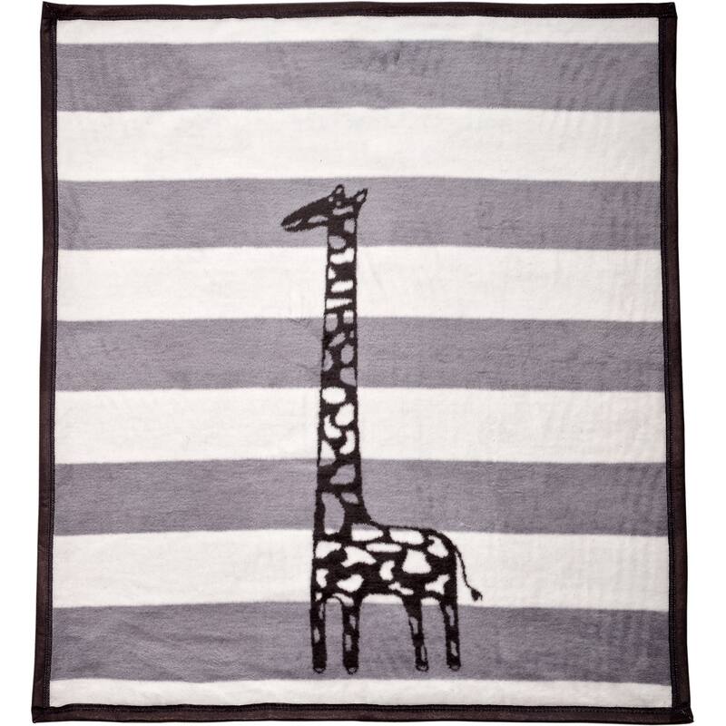 Turkish Cotton Blend Soft Baby Blanket - Grey