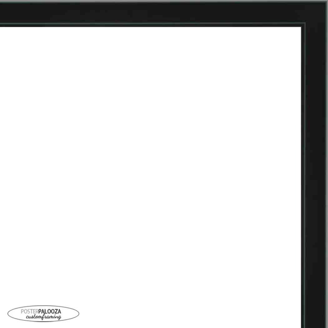 15x23 Contemporary Black Complete Wood Picture Frame with UV Acrylic, Foam Board Backing, & Hardware