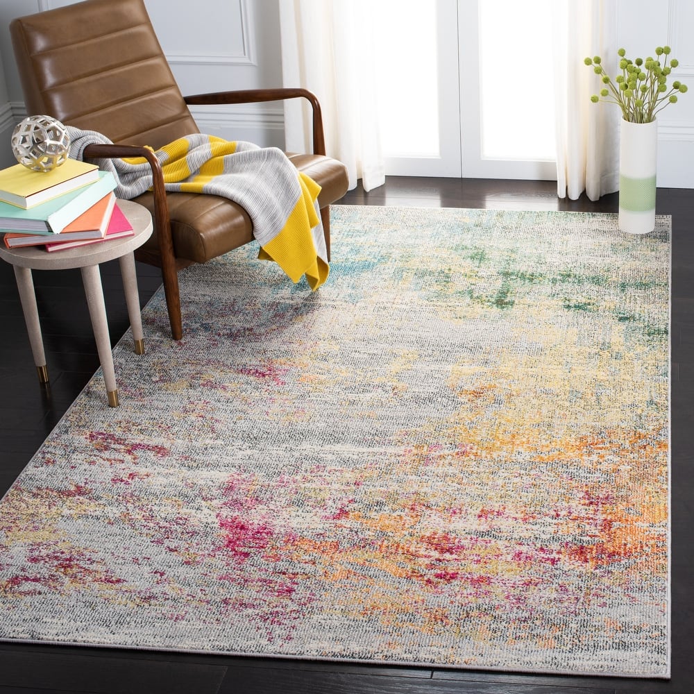 SAFAVIEH Madison Lawanda Modern Abstract Rug