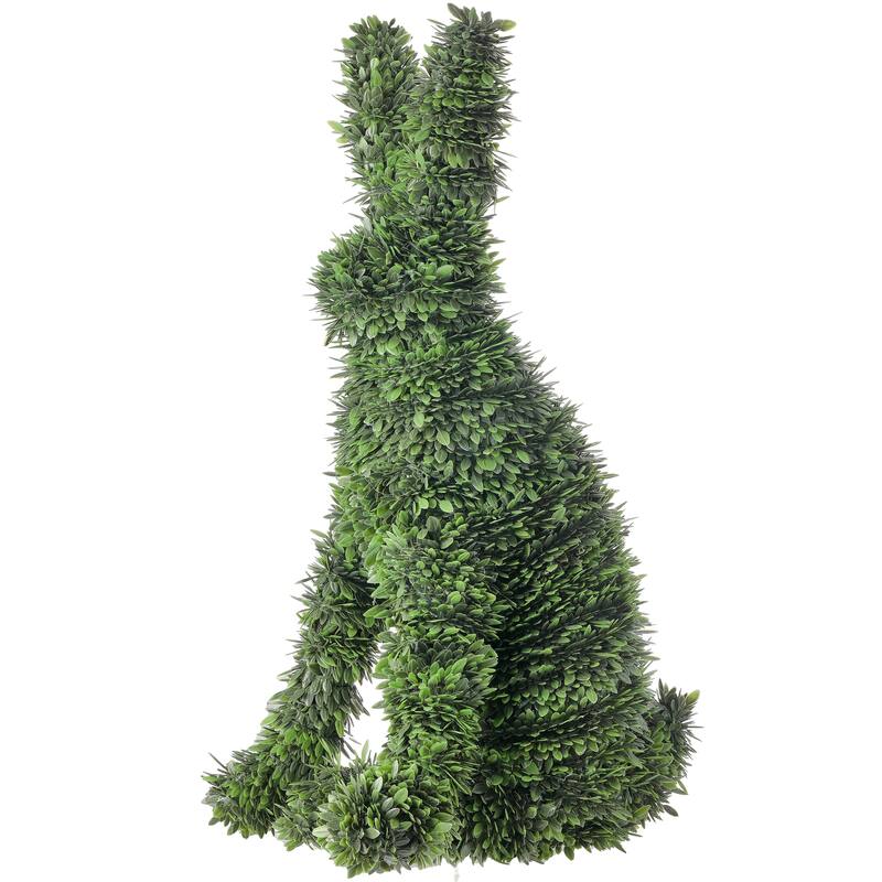 Spring Boxwood Uv Treat Bunny 23"