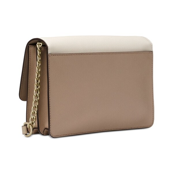 michael michael kors gusset saffiano leather crossbody