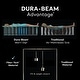 preview thumbnail 5 of 6, Intex Dura-Beam Deluxe Ultra Plush Headboard Queen Mattress with Built-In Pump