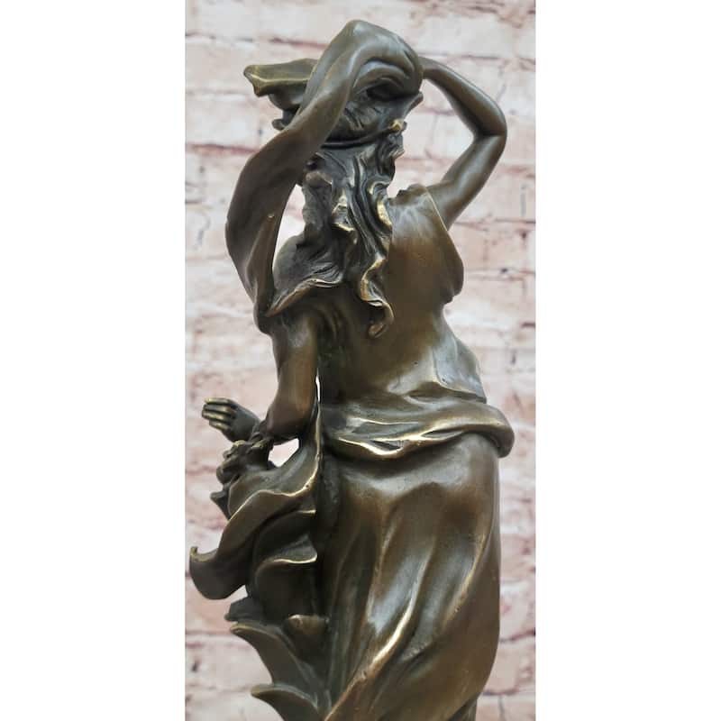 Venus Aphrodite Female Figure Greek Roman Mythology Original Art Bronze Sculpture