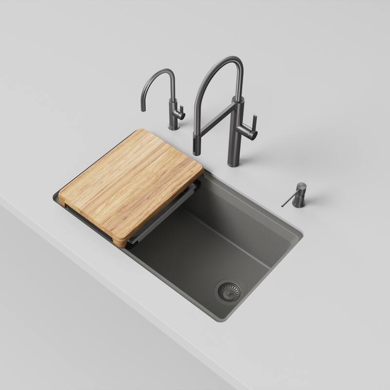 Blanco 443314 Inteos 33" Undermount Single Basin Granite Composite