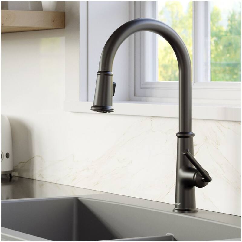 Karran USA KKF330 Elwood 1.8 GPM Single Hole Pull Down Kitchen Faucet