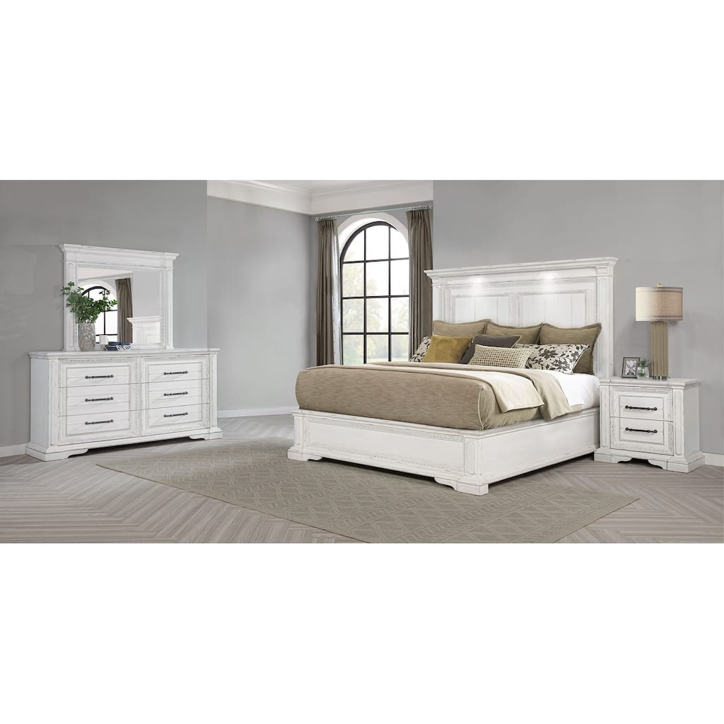 McKinney Bedroom Set Vintage White